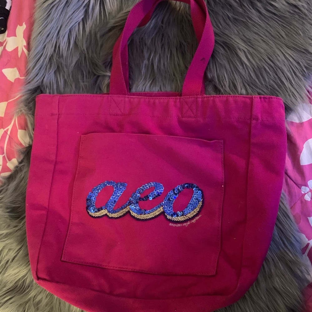Pink America Eagle bag